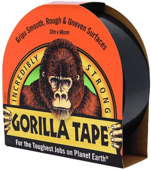 GORILLA TOUGH ljepljiva traka, 32m, 48 mm, crna (3044010)