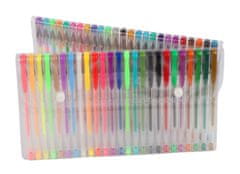 Ikonka Aga Šarene sjajne gel olovke set 50 kom.