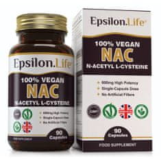 Epsilon Life NAC 600 mg kapsule, 90 kapsula