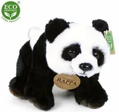 Rappa sjedeća plišana panda, ECO-FRIENDLY, bijelo-smeđa, 22 cm