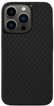 EPICO Hybrid Carbon kryt pro iPhone 14 Pro Max s podporou uchycení MagSafe 69510191300002 - černý