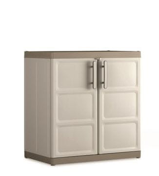 KETER Vrtić Premium Niska Plastična Ormarić XL s Višenamjenskim Policama