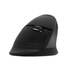Delux Ergonomski vertikalni bežični miš RGB 2400DPI Black