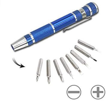 Beast 8 u 1 višenamjenski magnetski ALU džepni odvijač