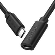 Ugreen nastavak, USB-C, 1m, crna (10387)