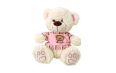 Unikatoy Ge medvjed koji sjedi, 23 cm, ružičasta (25548)