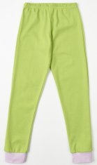 Garnamama pidžama za djevojčice s printom, koji svijetli u tami, zelena, 140 (md50841_fm66)