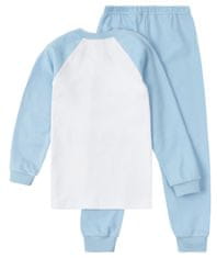 Garnamama dječja pidžama s printom, koji svijetli u mraku, svijetlo plava, 158 (md50841_fm70)