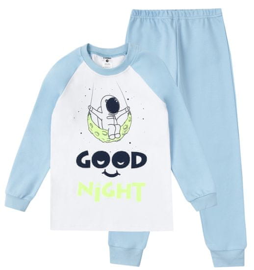 Garnamama dječja pidžama s printom, koji svijetli u mraku (md50841_fm70)