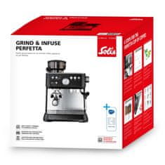Solis Grind & Infuse Perfetta Black espresso aparat