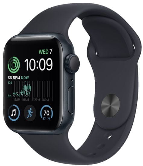 Apple Watch SE 2022 pametni sat, 40 mm, Midnight (MNJT3BS/A)
