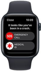 Apple Watch SE 2022 pametni sat, 44 mm, Midnight (MNK03BS/A)