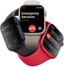 Apple Watch Series 8 pametni sat, 45 mm, kućište Silver, remen White (MP6N3BS/A)