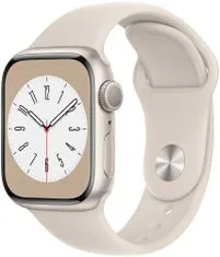 Apple Watch Series 8 pametni sat, 41 mm, Starlight (MNP63BS/A)