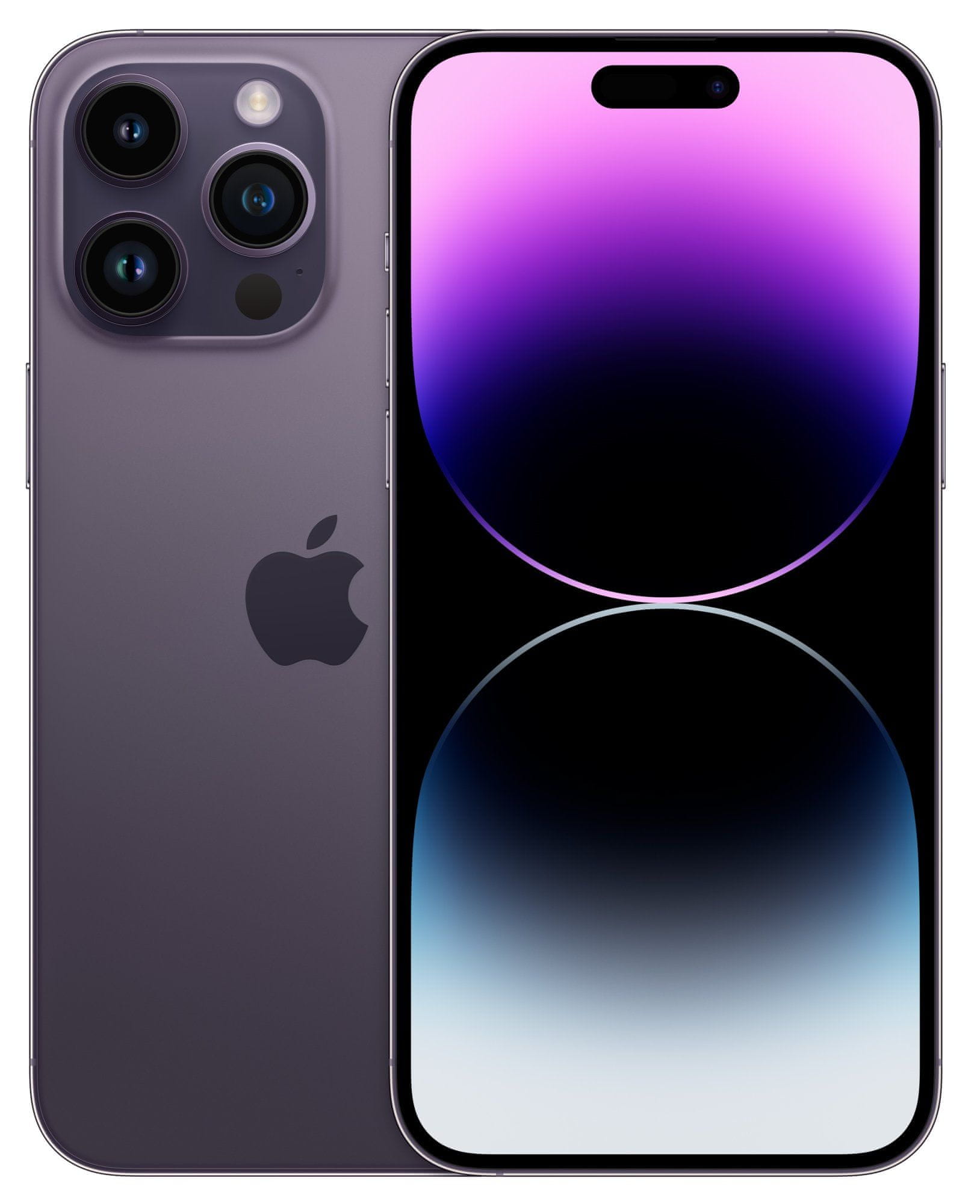 Apple iPhone 14 Pro Max mobilni telefon, 256GB, Deep Purple (MQ9X3YC/A ...
