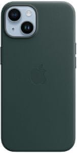 iPhone 14 Kožna torbica, MagSafe, Forest Green 