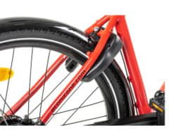 Econic One Smart Urban električni bicikl, M, crvena