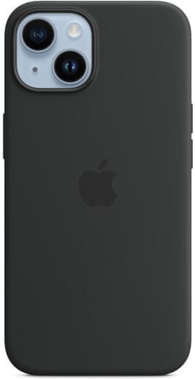 Apple iPhone 14 silikonska maska, MagSafe, Midnight (MPRU3ZM/A)