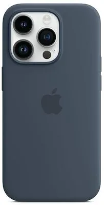 iPhone 14 Pro silikonska maska, MagSafe, Storm Blue