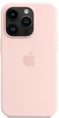 Apple iPhone 14 Pro silikonska maska, MagSafe, Chalk Pink (MPTH3ZM/A)