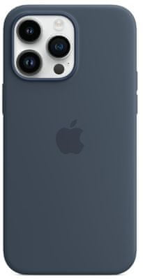 iPhone 14 Pro Max silikonska maska, MagSafe, Storm Blue
