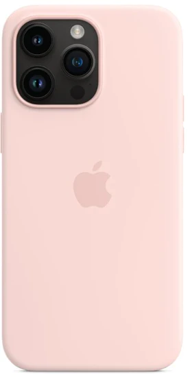 Apple iPhone 14 Pro Max silikonska maska ​, MagSafe, Chalk Pink (MPTT3ZM/A)