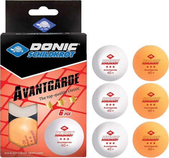 Donic Schildkrot Avangardni set loptica za stolni tenis