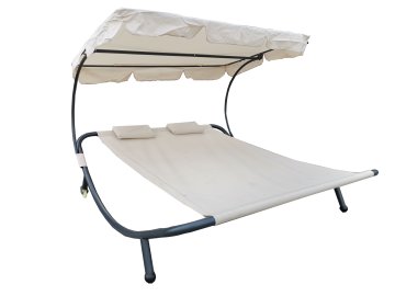 Linder Exclusiv Vrtni ležaljka za dvije osobe s krovićem MC4902