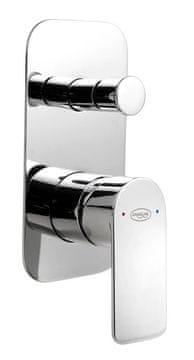 AQUALINE DAPHNE ugradbena tuš miješalica, 2 izlaza, kromirana