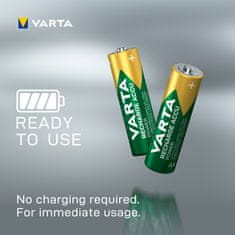 Varta Nabíjecí baterie Recharge Accu Power 4 AA 2400 mAh R2U, 4ks, 56756101404