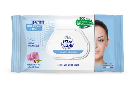 Fresh & Clean maramice za čišćenje za skidanje šminke, normalnu i mješovitu kožu, 48 kom