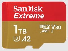 SanDisk Extreme micro SDXC memorijska kartica, 1 TB, U3, V30, C10 + SD adapter
