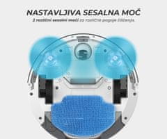 Mamibot ProVac Titan 2 robot usisavač, 3u1 hibrid, 1100 Pa, WiFi, bijela