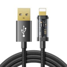 Joyroom Fast Charging kabel USB-C / Lightning 20W PD 1.2m, crno