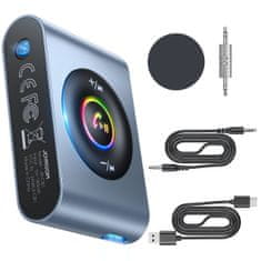 Joyroom JR-CB1 Bluetooth Transmitter 3.5mm mini jack, siva