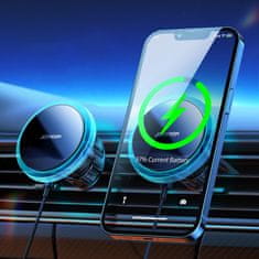 Joyroom JR-ZS291 MagSafe magnetski držač mobitela za auto 15W, srebro