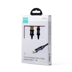 Joyroom Fast Charging kabel USB / USB-C 3A 2m, crno