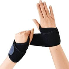 MG Velcro stabilizator lijevog i desnog zgloba, crno