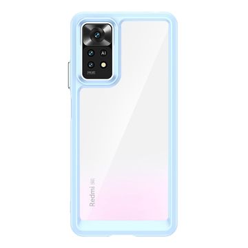 slomart Hurtel Outer Space Case s okvirom za Xiaomi Poco X5 5G / Redmi Note 12 5G - plavi
