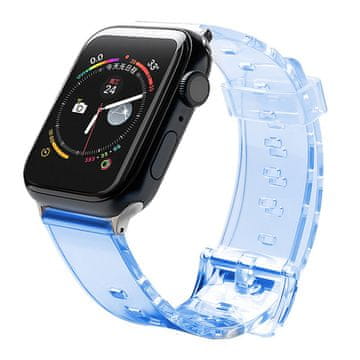 slomart Hurtel Strap Light silikonski remen za Apple Watch 42/44 mm, plavi