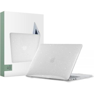 Tech-protect Smartshell maska za Macbook Air 13 2022, glitter proziran
