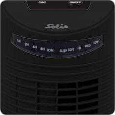 Solis Tower Black ventilator