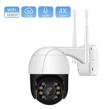 Cool Mango WiFi IP kamera za sigurnost doma s detekcijom pokreta, 1080p i noćnim vidom