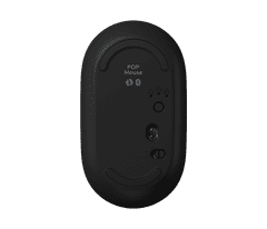 Logitech POP Mouse miš, s emotikonima, Bluetooth, žuti (910-006546)