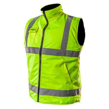slomart Radni prsluk NEO TOOLS, dvostrani, žuti, L