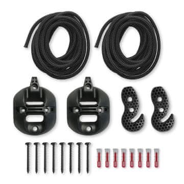 La Siesta CasaMount ovjesno uže za viseću mrežu – crno