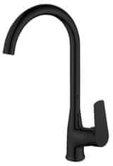 AQUALINE LOTTA Crna Mat Kuhinjska Slavina Stojna