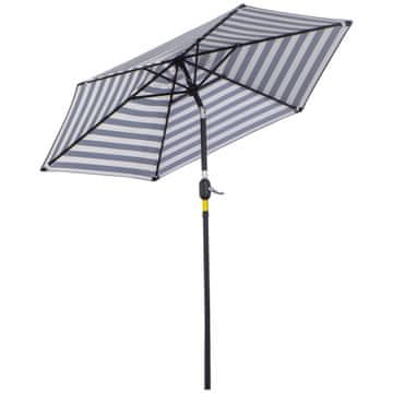 Homestar Vrtni suncobran 230x216 cm plavi za vanjsku upotrebu