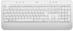 Logitech K650 Signature tipkovnica, bežična, USB, HR g, bijela (920-010977)