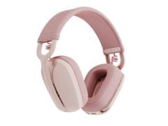 Logitech Zone Vibe 100 slušalice, roza (981-001224)